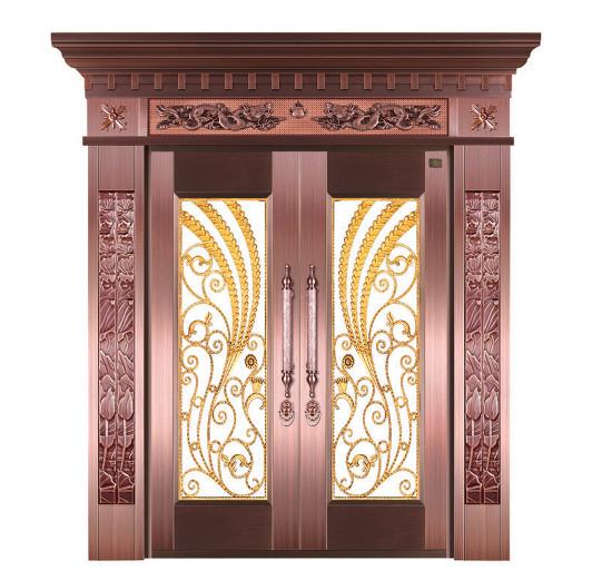 供應安陽銅門*款式||安陽家庭銅門|玻璃銅門