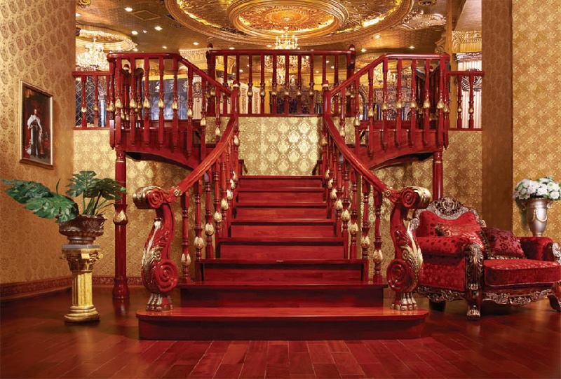 供應(yīng)供應(yīng)天津最給力的實(shí)木別墅樓梯生產(chǎn)廠家