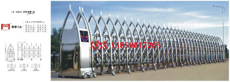 伸縮門圖片/伸縮門樣板圖 (3)