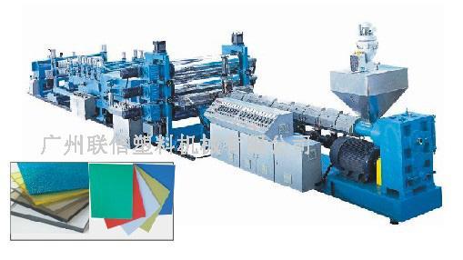 质量最好的塑料厚板挤出机厂家图片