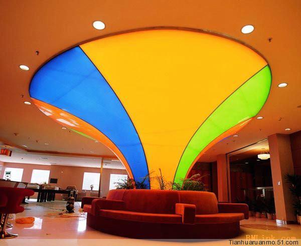 供應(yīng)臺山光面膜透光膜吊頂安裝