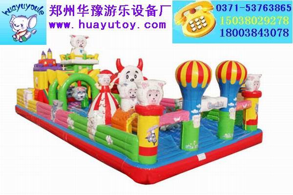 供應大型充氣玩具迪士尼城堡