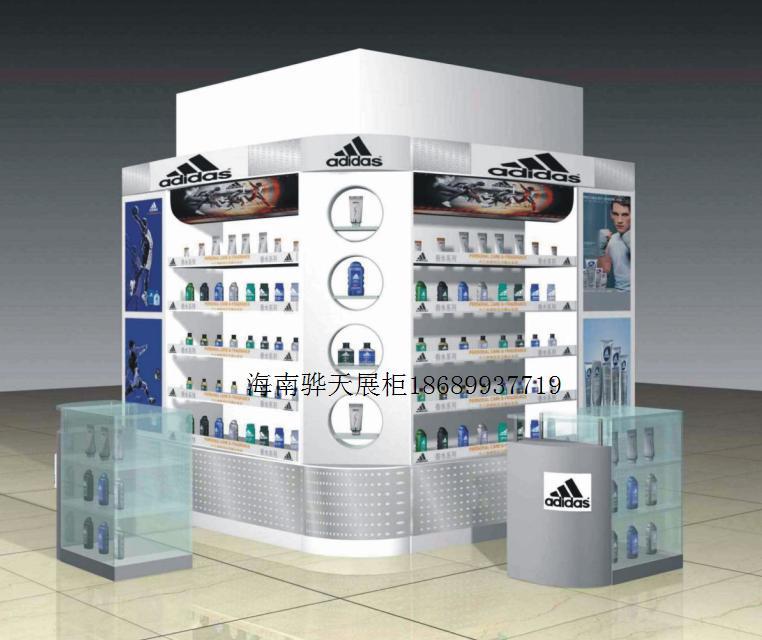 供應(yīng)?？谙难b展架秋裝柜臺(tái)制作廠家