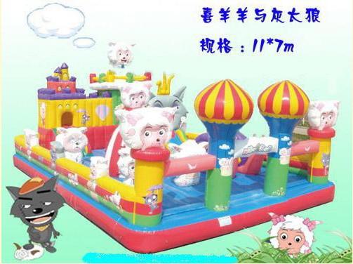 供應(yīng)陜西榆林兒童充氣蹦床充氣城堡