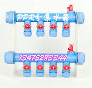 供应烟台PPR分集水器，烟台塑料分水器，烟台PPR分水器，烟台分水器图片