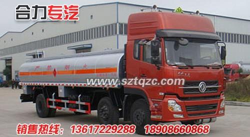 東風(fēng)天龍小三軸運油車圖片
