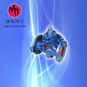 供應X44W三通鑄鐵旋塞閥