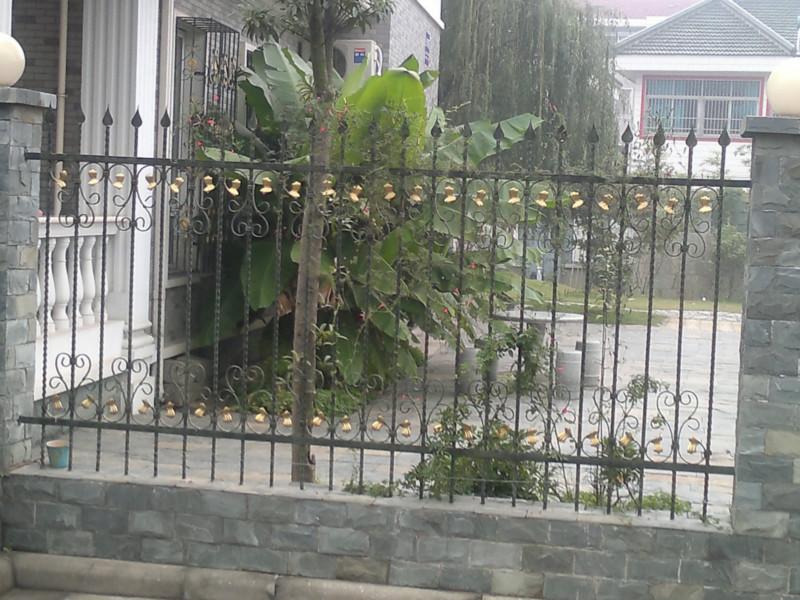 鐵藝圍欄為什么生銹了圖片