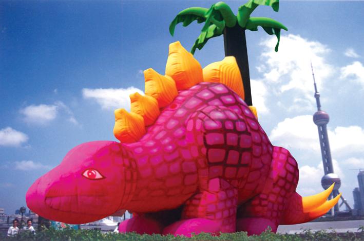 供應(yīng)充氣卡通火雞氣模，仿真動物氣模制作，卡通氣模生產(chǎn)