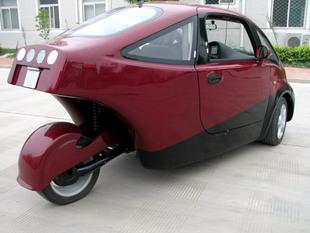 倒三輪成人電動(dòng)汽車圖片