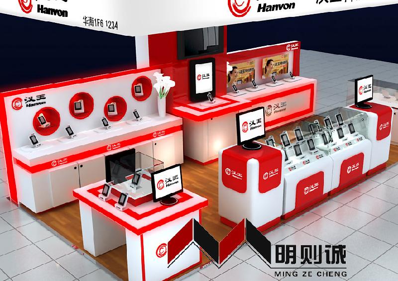 供應(yīng)南京華海數(shù)碼展示柜制作