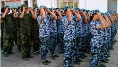 迷彩服廠家定做學生軍訓迷彩服批發(fā)夏季短袖迷彩T恤迷彩服