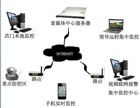 供应保安公司应用的视频防盗报警