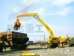 八達重工雙動力履帶式抓鋼機卸廢鋼圖片/八達重工雙動力履帶式抓鋼機卸廢鋼樣板圖 (4)