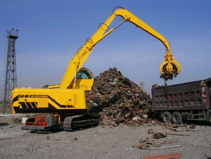 供應(yīng)WYS50雙動力履帶式抓鋼機(jī)