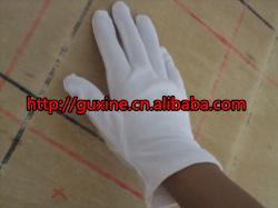 供應(yīng)專業(yè)生產(chǎn)純棉手套拉架羅紋雜色作業(yè)勞保手套