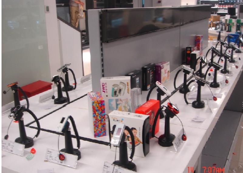 供應筆記本展示防盜　ipad防盜報警器　MP5防盜展示　手機防盜器　