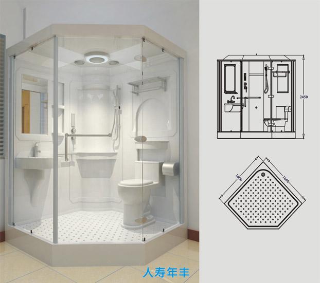 整體衛(wèi)生間整體浴室圖片