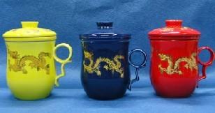 供應陶瓷茶杯，青花瓷茶杯，禮品杯