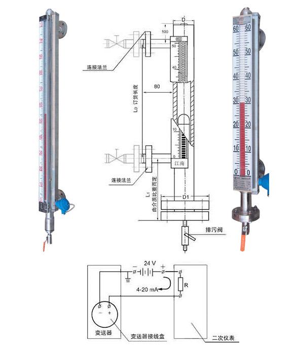 供应液位计磁翻板液位计磁性液位计