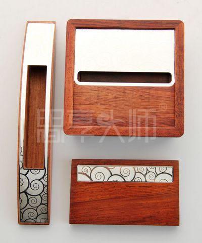 供應紅木筆筒和紅木名片座斗系列/紅木禮品套裝