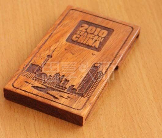 供應(yīng)花梨木拱橋名片盒/紅木商務(wù)禮品/辦公用品擺件/*高校個(gè)性定制