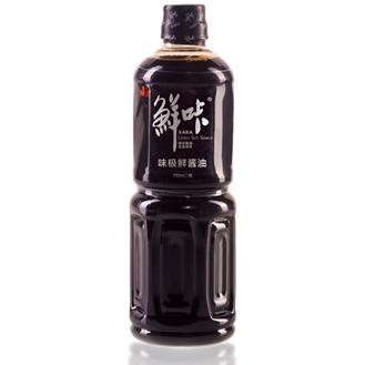 供应鲜咔味极鲜酱油750ml