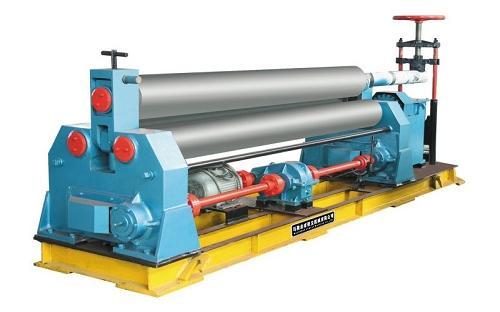 山東機械下調(diào)式卷板機