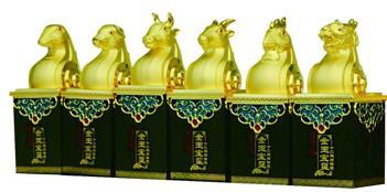 供應(yīng)徐悲鴻十二生肖琺瑯金玉寶璽