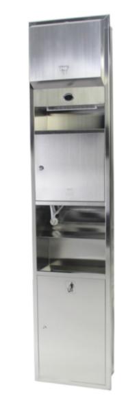 山東青島嵌入式304不銹鋼擦手紙箱紙巾盒