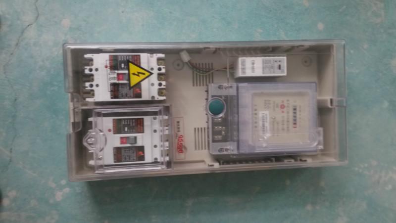 供應三相一戶電表箱電能計量箱可裝塑殼