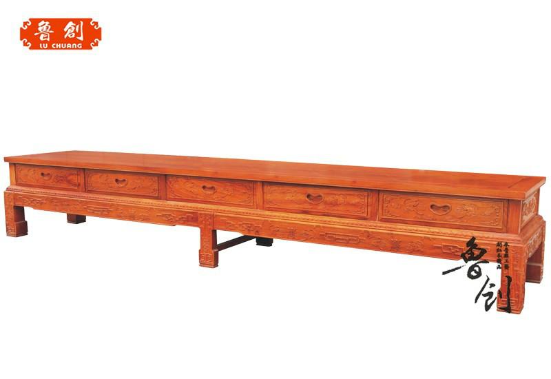 產(chǎn)量高紅木家具-紅木電視柜圖片