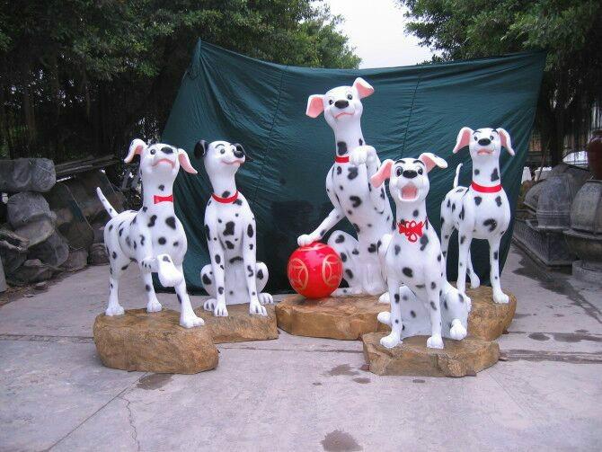 玻璃鋼動物雕塑價格圖片