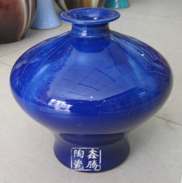 供應(yīng)景德鎮(zhèn)花瓶-窯變瓷瓶批發(fā)