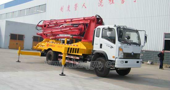 供應(yīng)混凝土泵車，廠家直銷小型混凝土泵車15-28米臂架價(jià)格