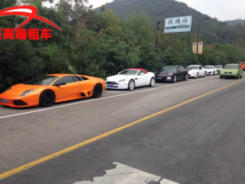 便宜跑車租賃敞篷蘭博基尼展覽，便宜敞篷蘭博基尼跑車租賃巡游
