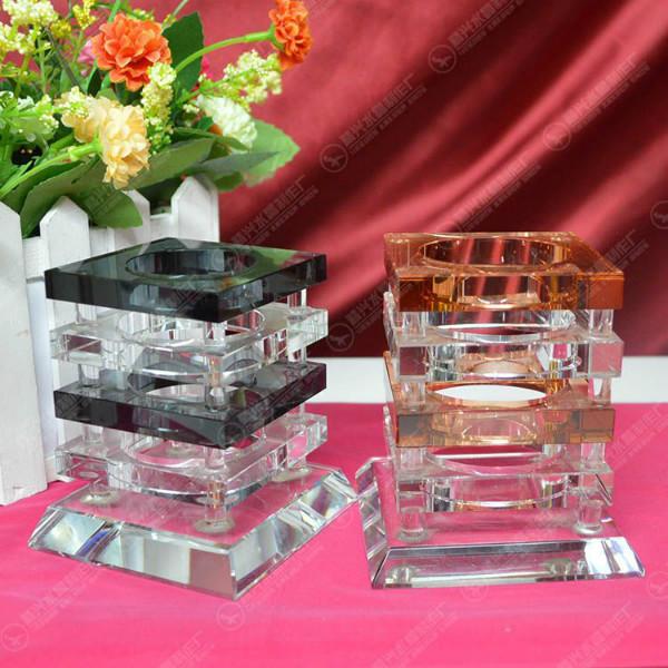 供應(yīng)辦公水晶擺件水晶筆筒洛陽(yáng)定做