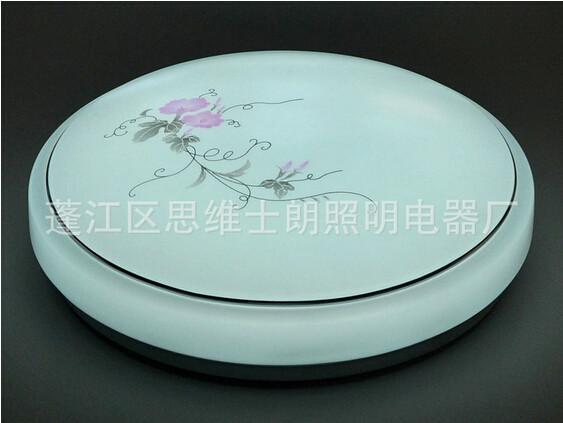 供應古鎮(zhèn)LED燈罩金銀花，銀線吹塑圓形燈罩，品牌燈罩廠家