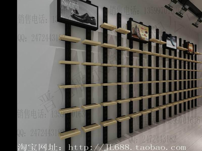 鞋子陳列架圖片