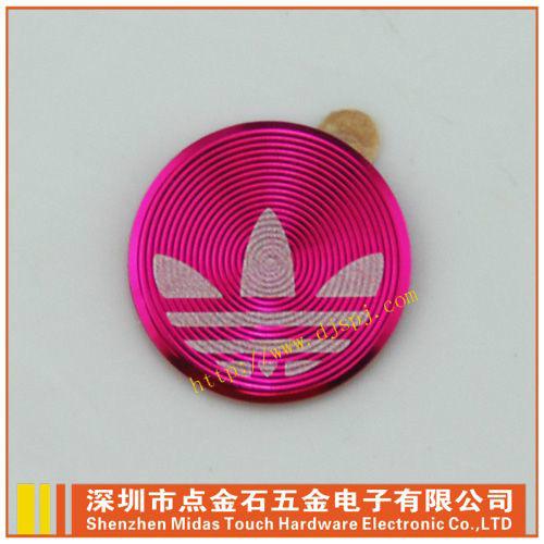 供應(yīng)三葉草金屬按鍵貼手機(jī)金屬按貼