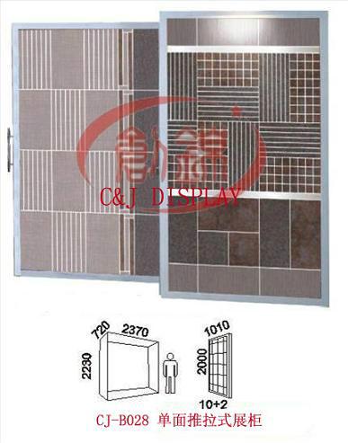 供应推拉式瓷砖展架门类展架大理石架货架艺术玻璃架图片