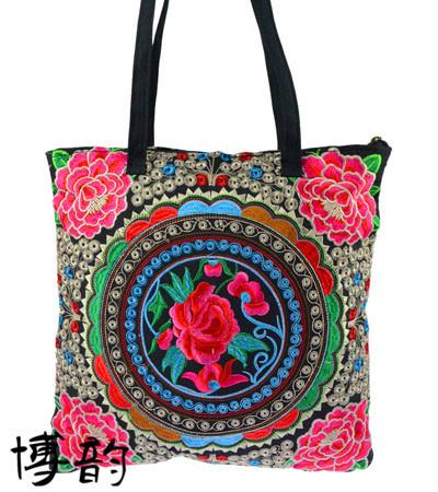 供應(yīng)*刺繡包(雙面)  繡花布包 刺繡*布包