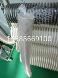 供應(yīng)青島木屑吸塵耐磨管柔性鋼絲伸縮管