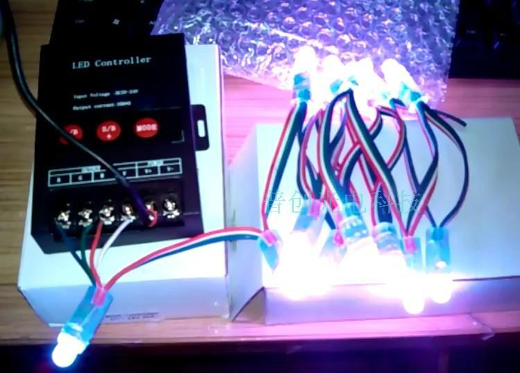 供應(yīng)F8廣告七彩燈串外露燈