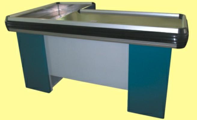 供應蘇州整體雙色收銀臺主副臺連體式