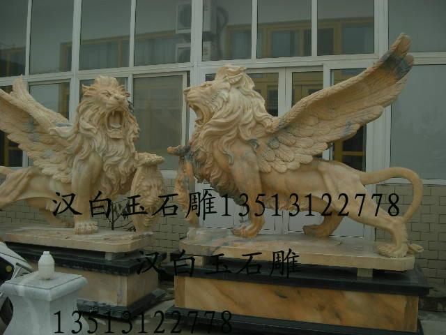 獅子雕刻圖片/獅子雕刻樣板圖 (2)