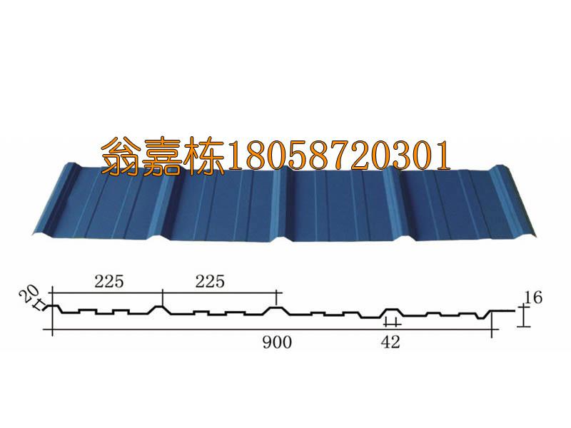 供应900型彩涂板瓦楞彩钢板