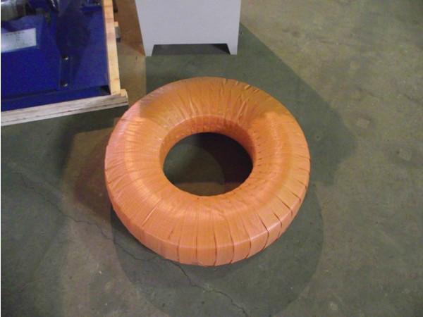 供應輪胎輪轂鋼圈立式環(huán)體包裝機