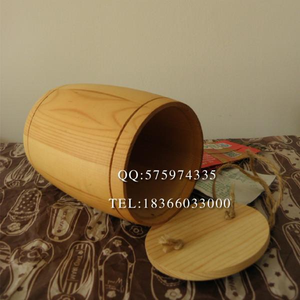 定做咖啡豆木桶 茶葉罐木桶 奶茶小木桶 定制木制桶 咖啡木桶