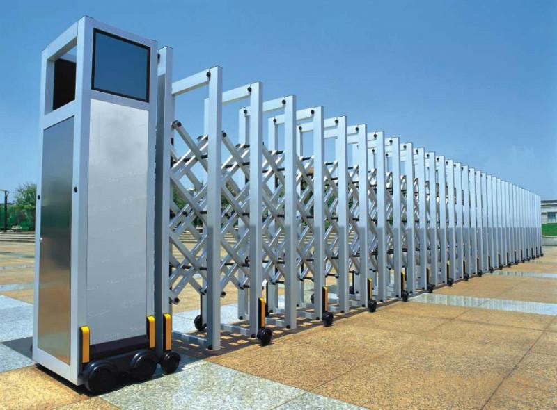 寧波鋁合金伸縮門圖片